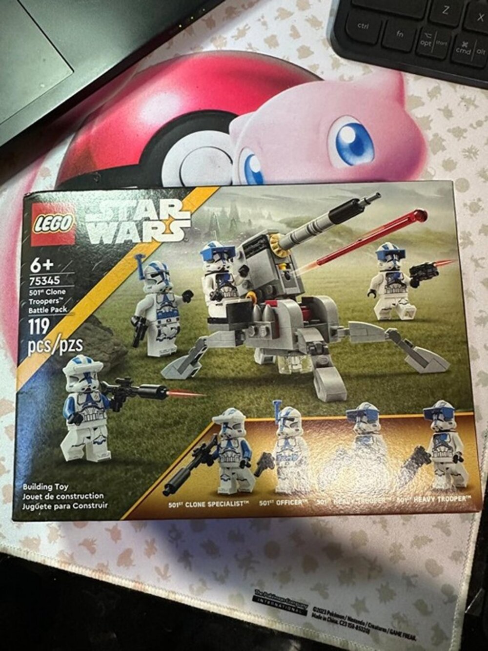LEGO Star Wars 75345 501st Clone Troopers Battle Pack New Box Shelf Wear